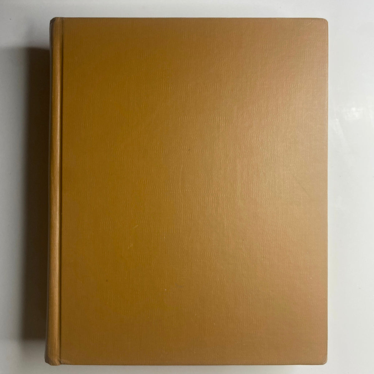 Image of the cover of The New York Times Library Edition Bound Magazine 1970 March - April, showcasing a plain gold-bound exterior, representing its preserved condition and historical significance.