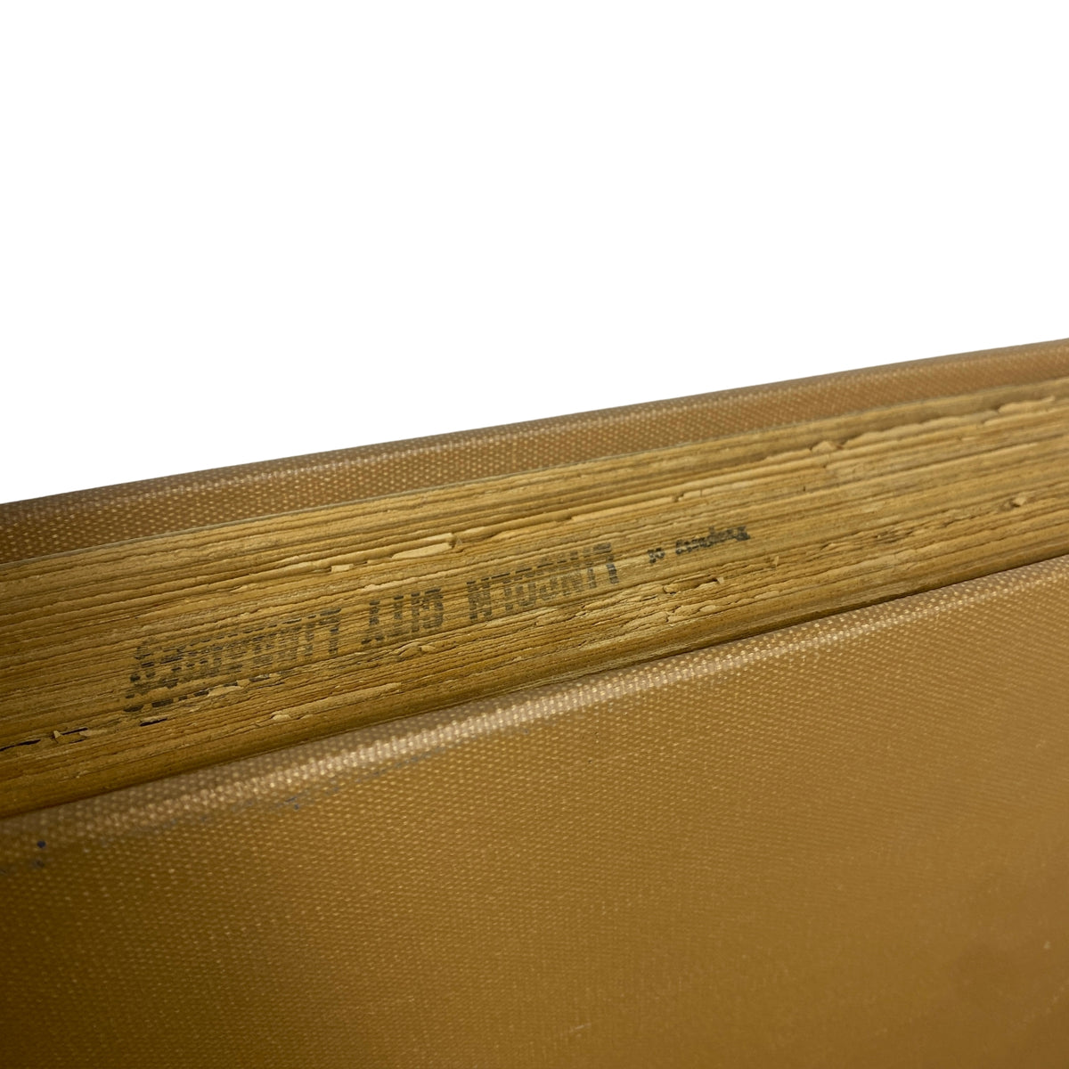 The New York Times Library Edition Bound Magazine 1971 March - April, featuring the spine of the hardcover book showing library markings and wear.