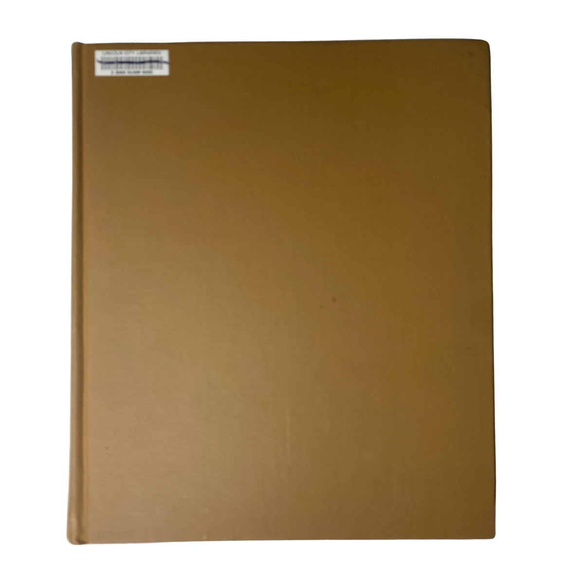 Cover of The New York Times Library Edition Bound Magazine from July-August 1971, featuring a plain brown hardcover.