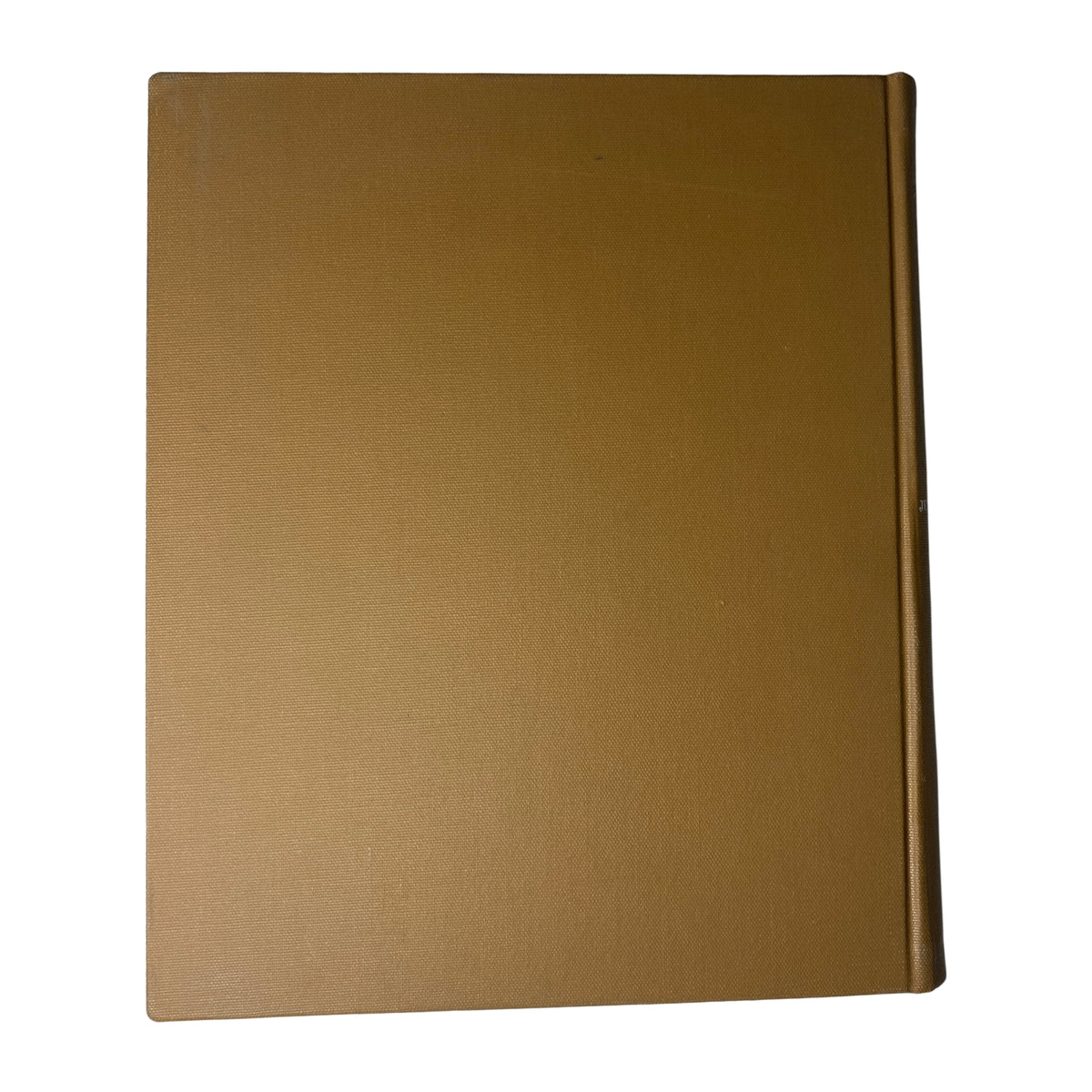 Front cover view of The New York Times Library Edition Bound Magazine 1971 July - August, featuring a light brown cover.