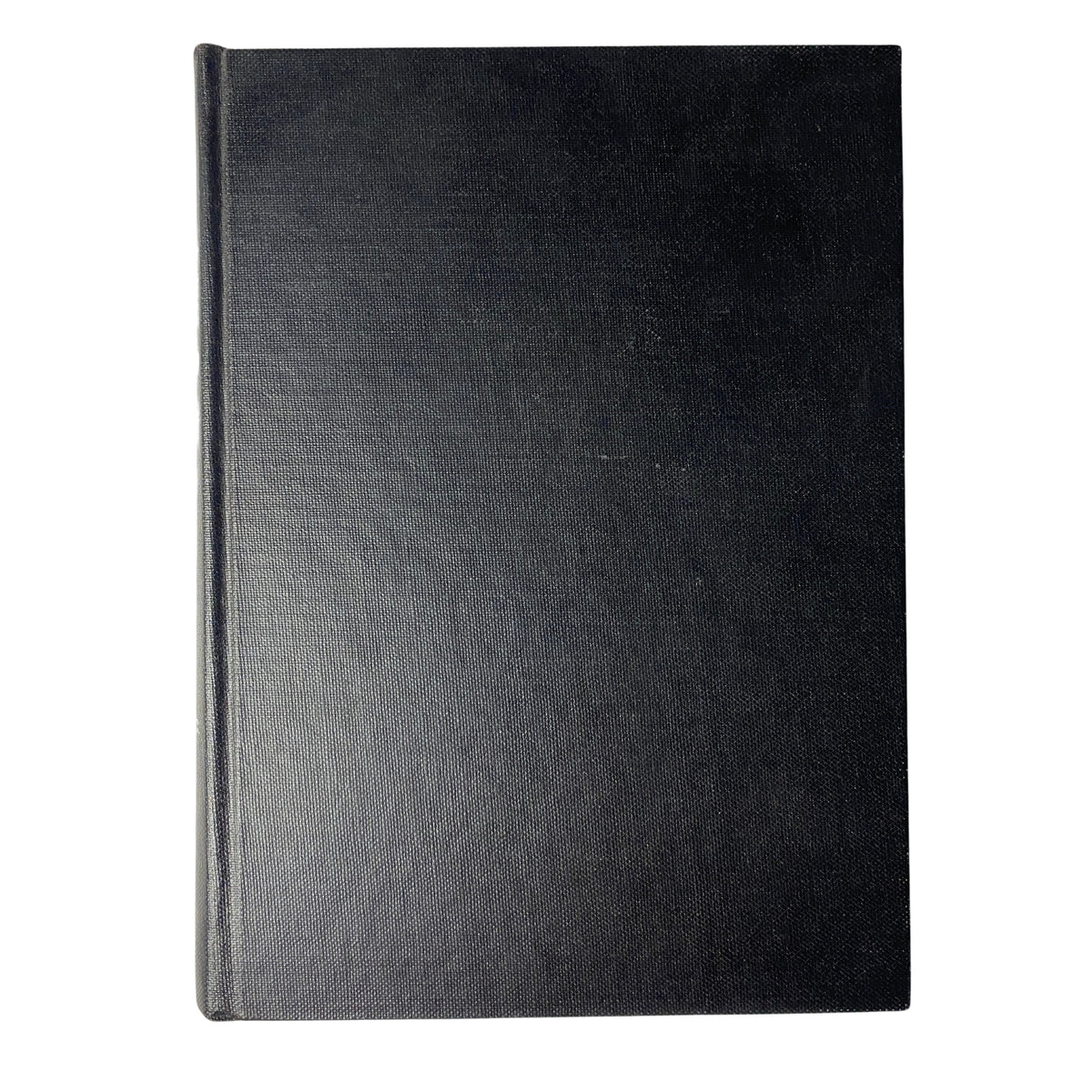 Front cover of the bound volume of Time Magazine, showcasing a black cover with no text, representing the collection from September to December 1923.