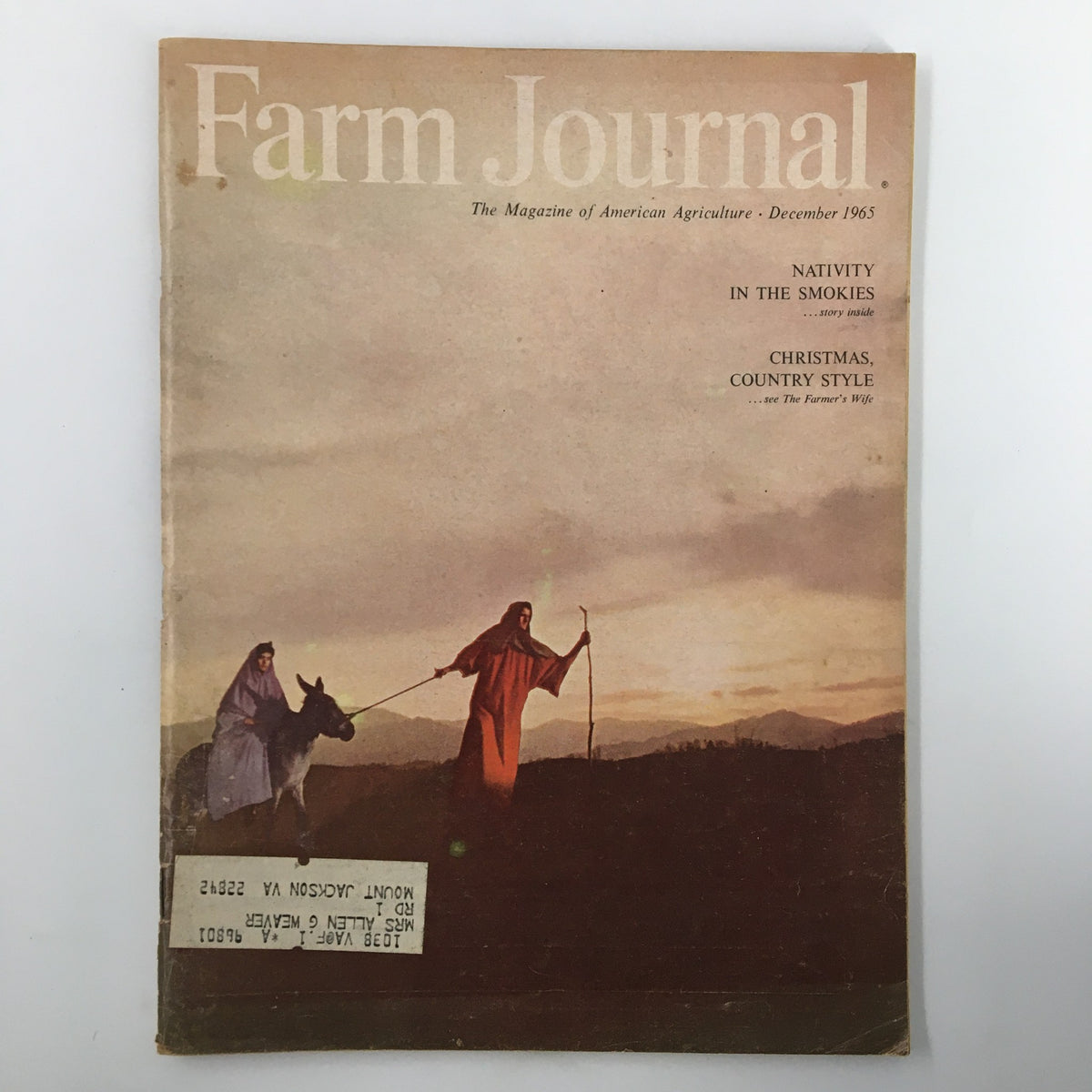 Vintage Farm Journal Dec 1965