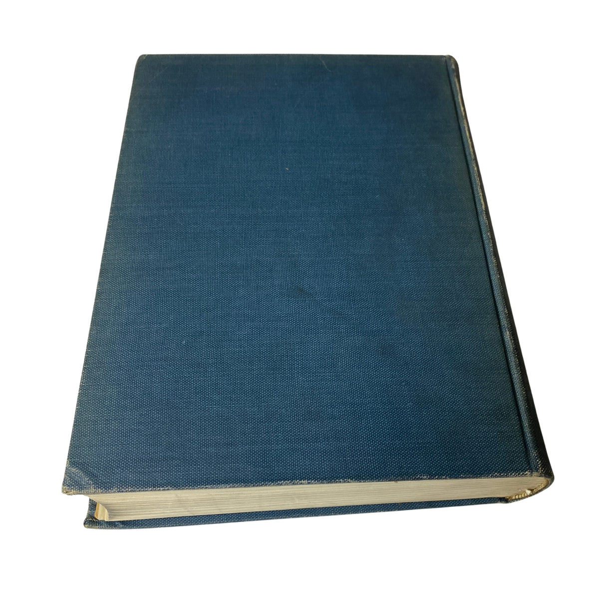 Side view of the blue library bound edition of Time Magazine, April 6 to June 29, 1931, titled King Of Siam.