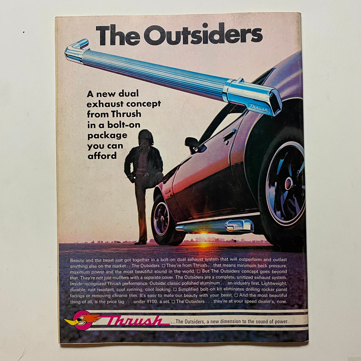 Super Stock & Drag Illustrated Magazine October 1971 Chevrolet 427 No Label