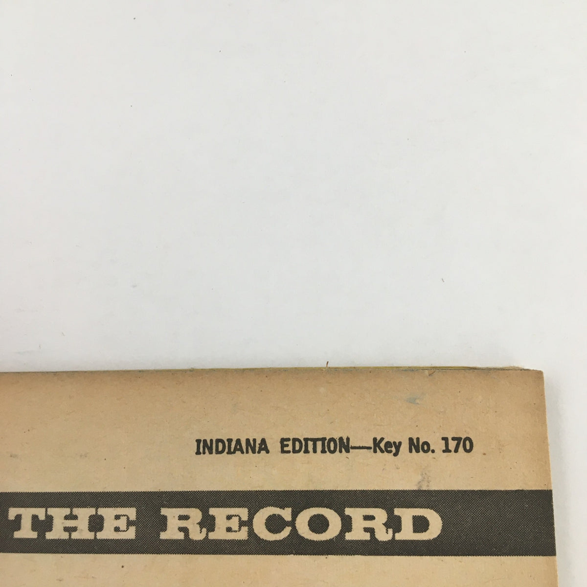 Back cover of TV Guide Magazine February 4 1961, marked as Indiana Edition, highlighting its collectible nature.