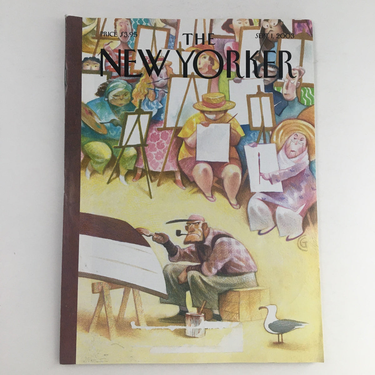 The New Yorker Full Magazine September 1 2003 Summer Painting Carter Goodrich VG