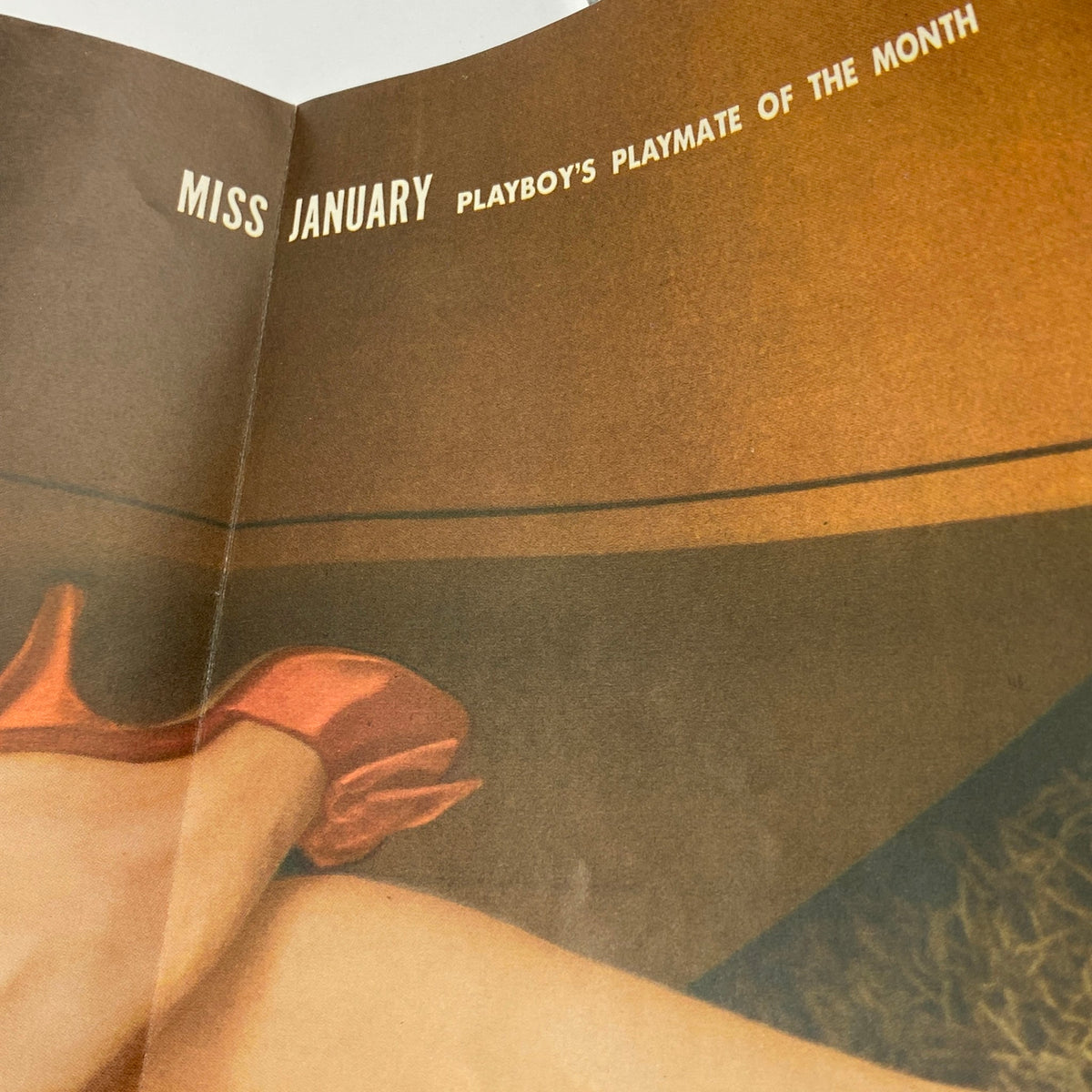 VTG Playboy Magazine January 1959 featuring Miss January as Playboy's Playmate of the Month, showcasing vintage artwork and design.