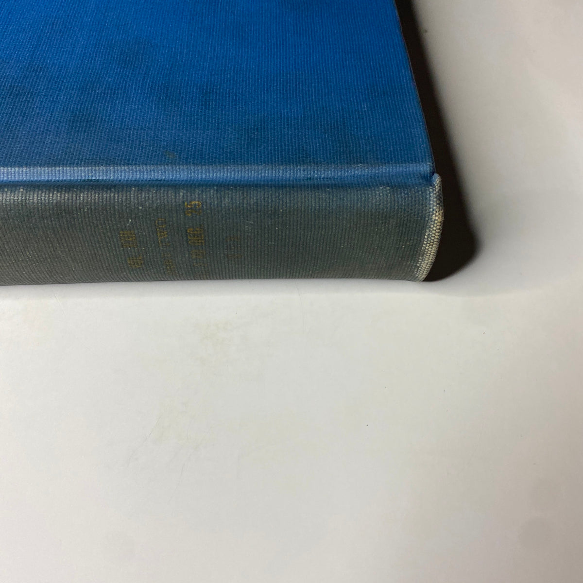 Image of the spine of "Time Magazine Library Bound October 2-December 25, 1933 General Chiang Kai-Shek" showing its title and binding details.