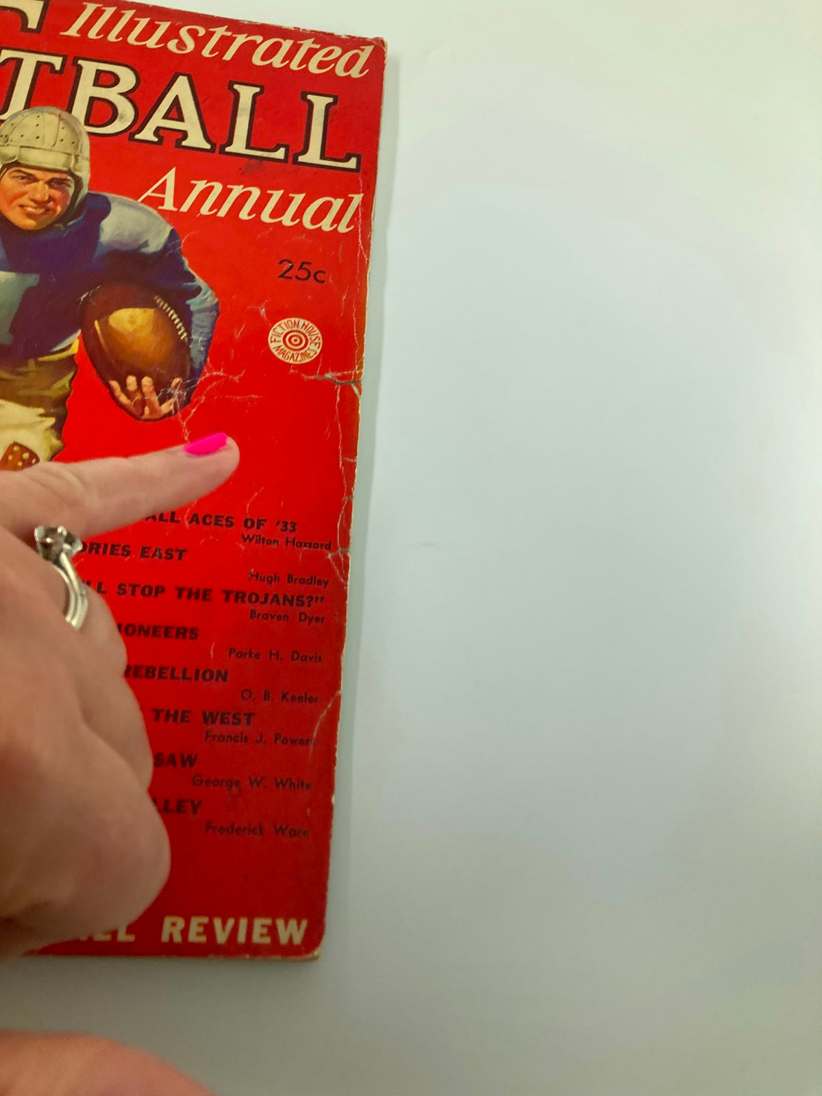 Vintage Illustrated Football Annual 1933 The Football Aces of '33 No Label