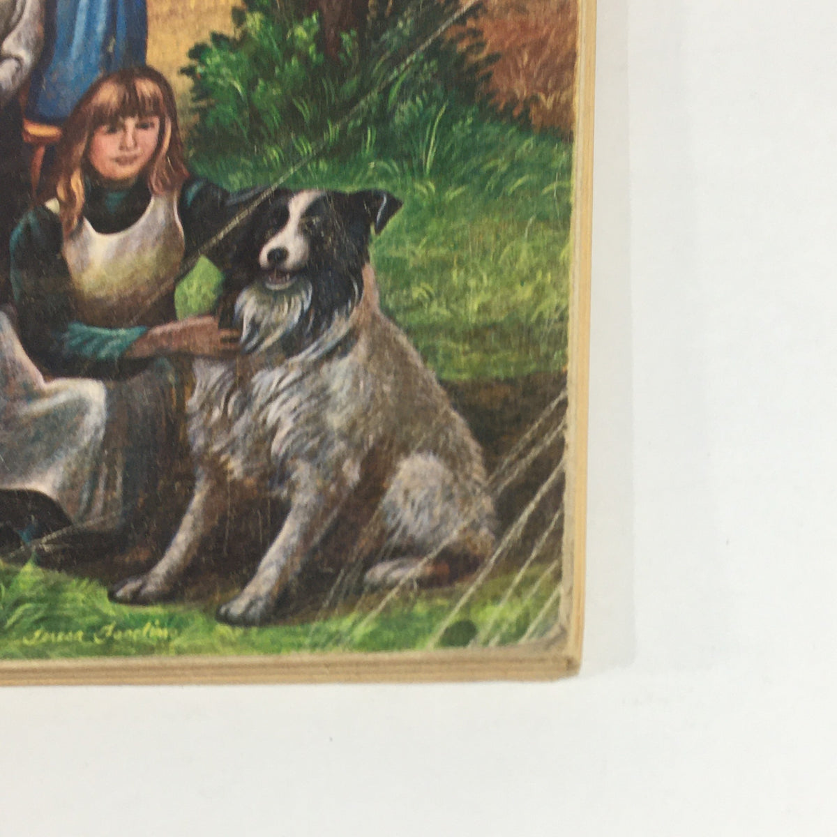 Close-up view of the vintage TV Guide Magazine cover from July 5, 1980, depicting a young girl with a dog, related to Little House on the Prairie.