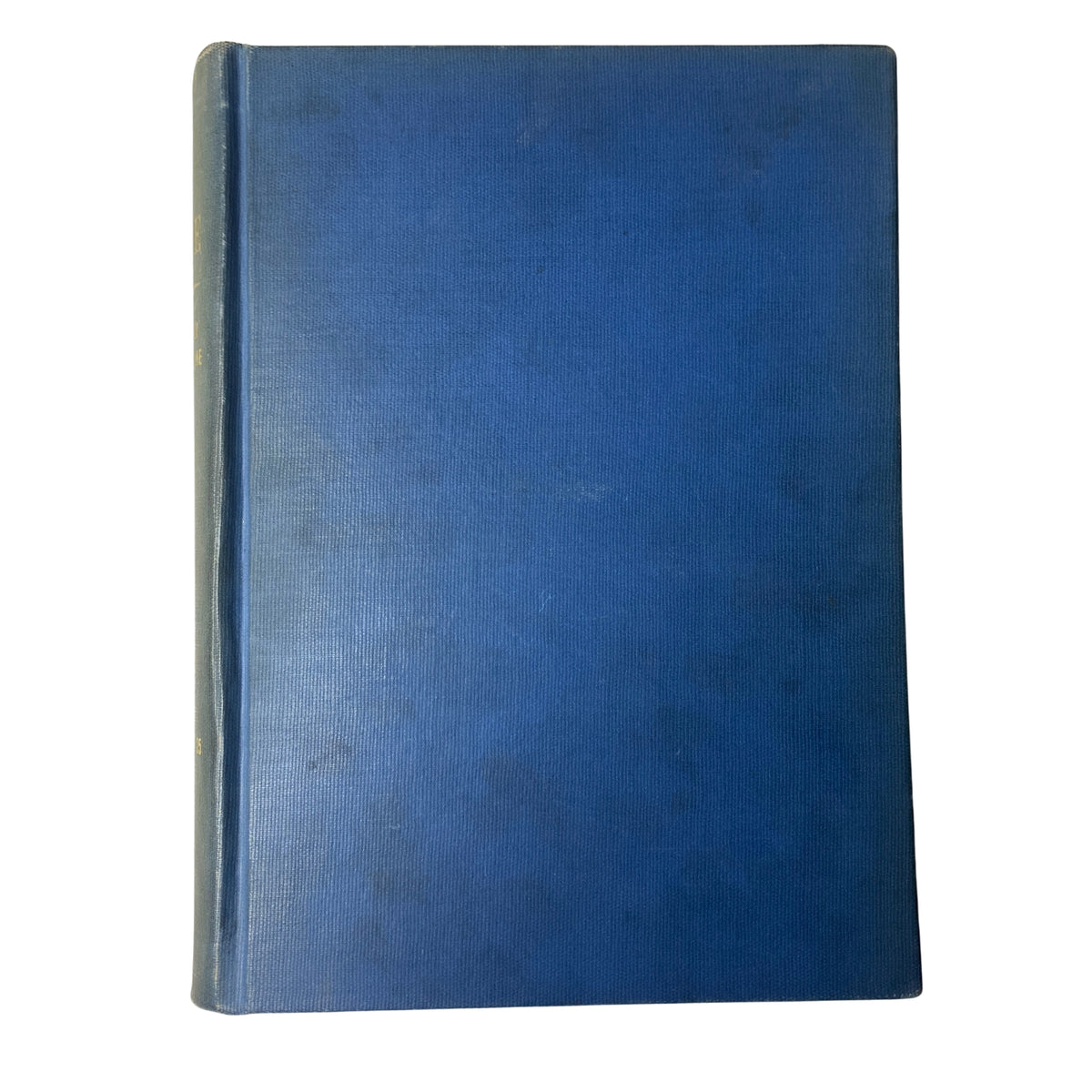 Cover of Time Magazine Library Bound edition from January to March 1940, featuring a solid blue design. Title reads 'Time Magazine - Man of the Year'.