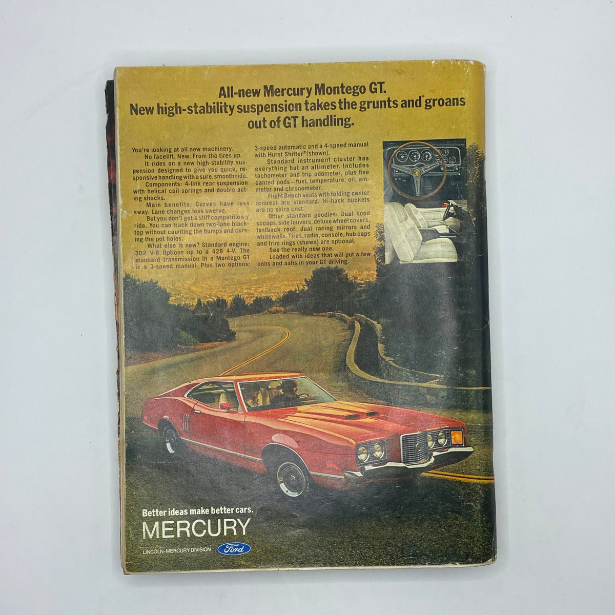 Vintage Playboy Magazine January 1972 Marilyn Cole w Centerfold No Label