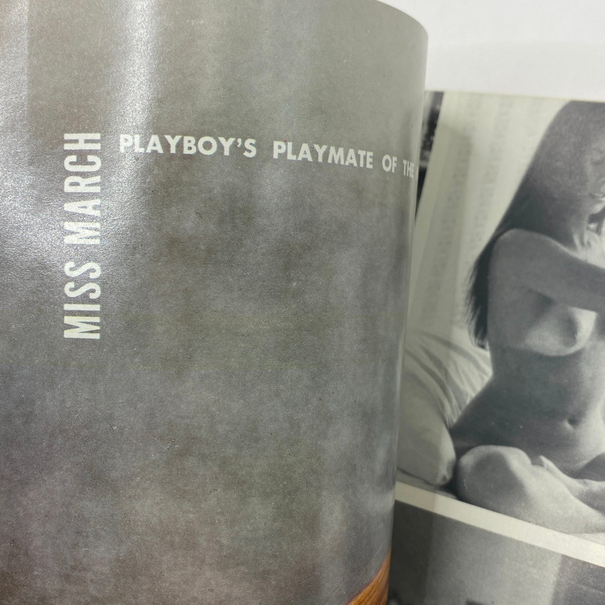 Interior page of the VTG Playboy Magazine March 1972 highlighting Miss March, Playmate Ellen Michaels.
