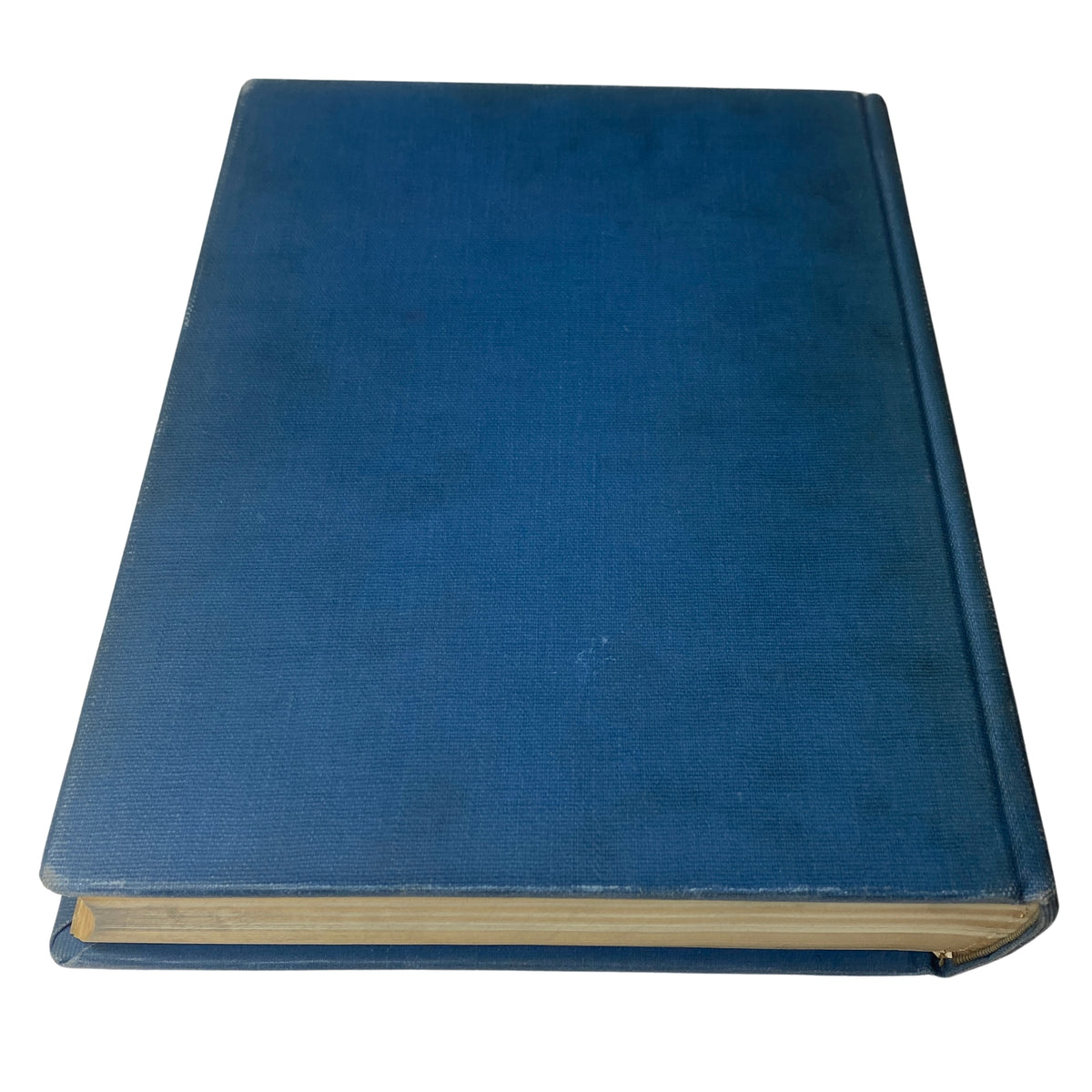 Blue library-bound hardcover book with a clean exterior, representing the protective covering of the Time Magazine bound volume. Title: Time Magazine Library Bound January 1, 1945 - March 26, 1945 Arabia's Ibn Saud.
