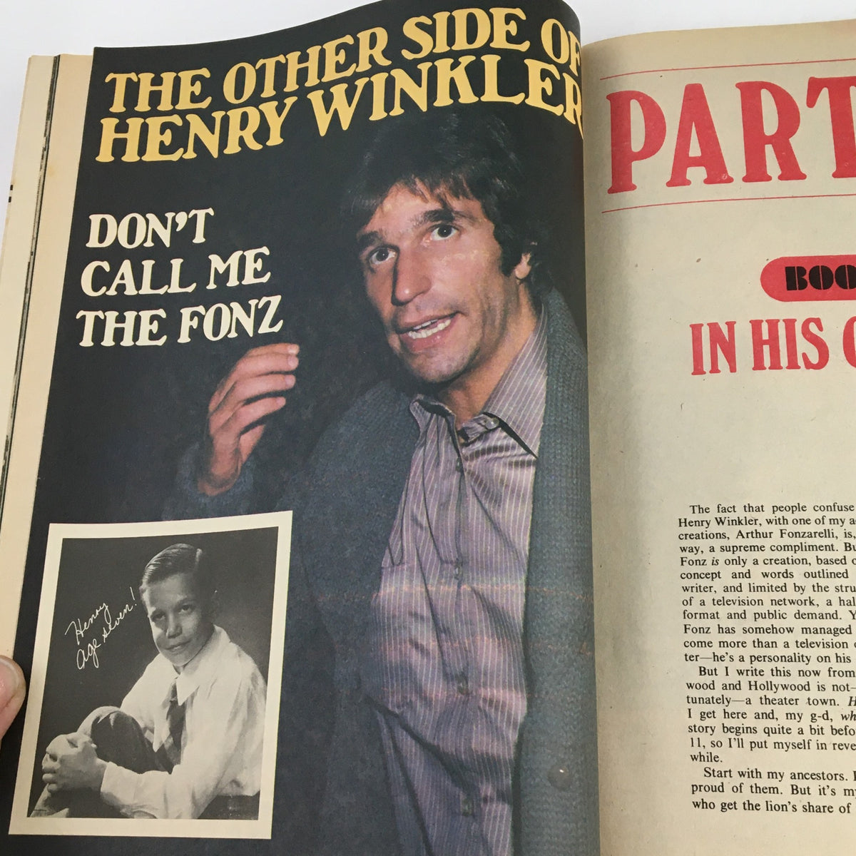 TV Mirror Magazine February 1977 Brenda Dickson, Henry Winkler No Label