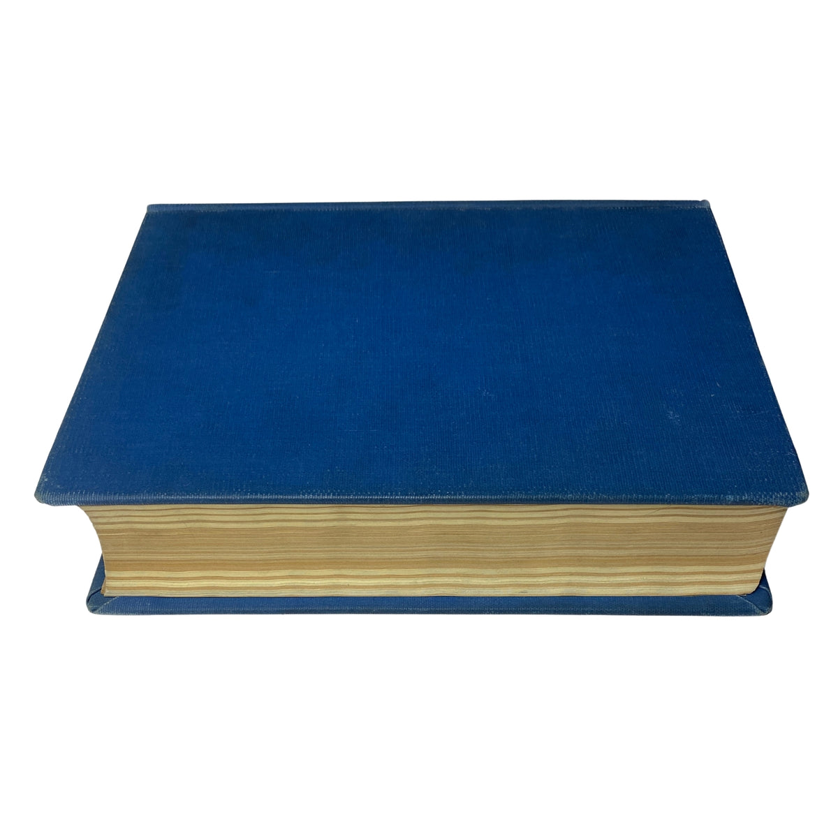 Top view of the Library Bound Weekly Edition of Time Magazine from October 7, 1946 to December 30, 1946, featuring a neatly bound blue cover.