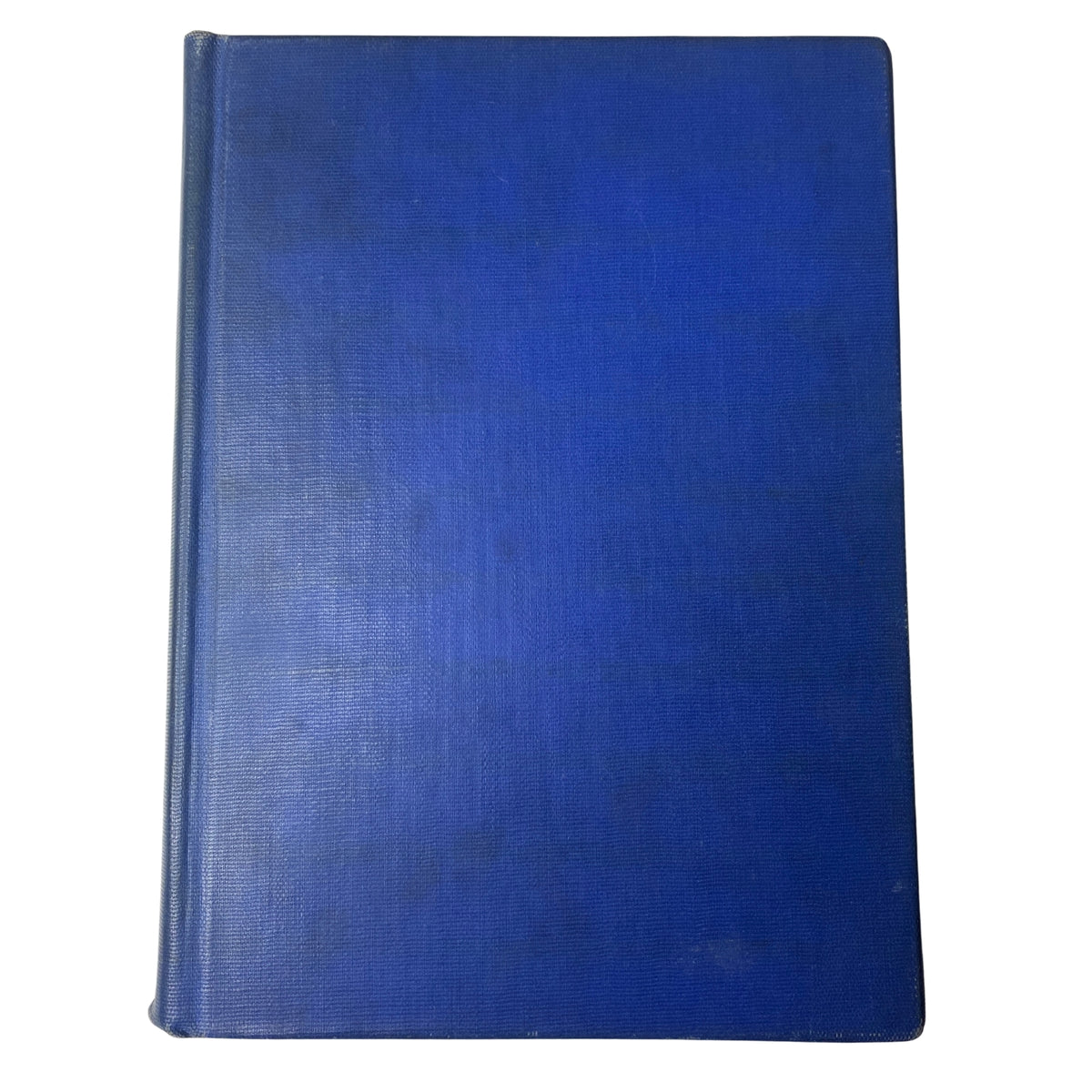 Cover of the Time Magazine Library Bound October 1948-December 1948 showcasing its blue hardbound edition with embossed texture.