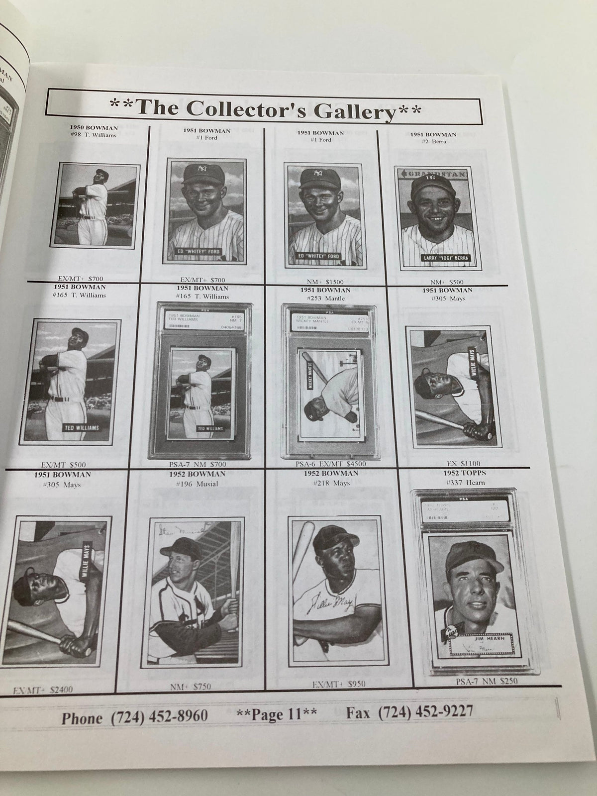 Showcasing The Collector's Gallery with iconic baseball cards including Mickey Mantle, Ted Williams, and Willie Mays, featured in the 1935 MLB Shoebox Cards collection.