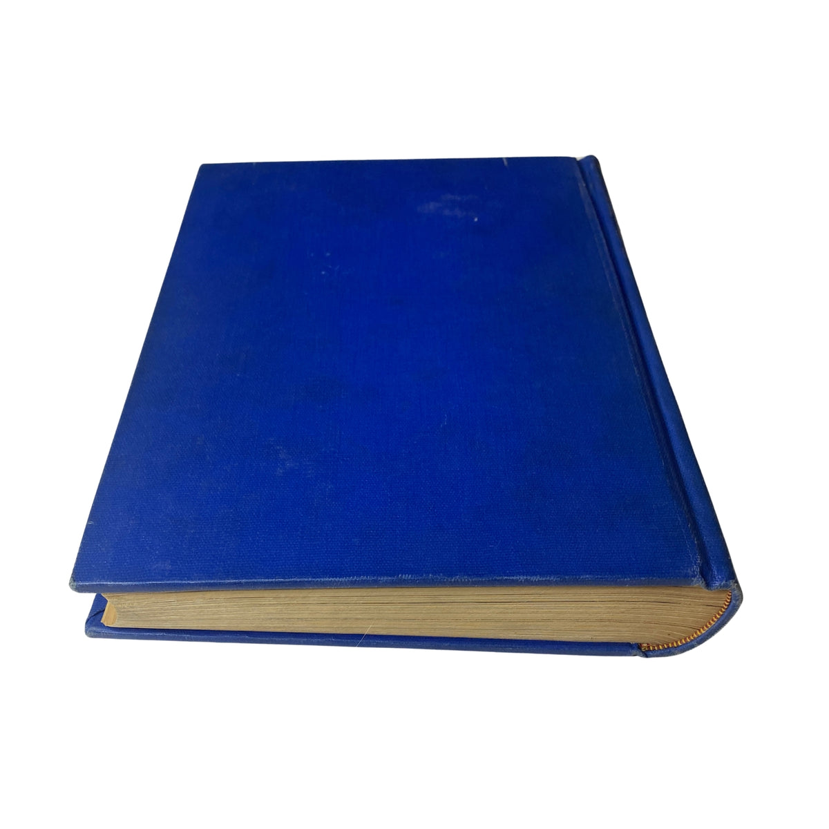 Side view of the Time Magazine Library Bound Weekly collection from January 1 to March 26, 1951, featuring a blue hardcover with an intact spine.