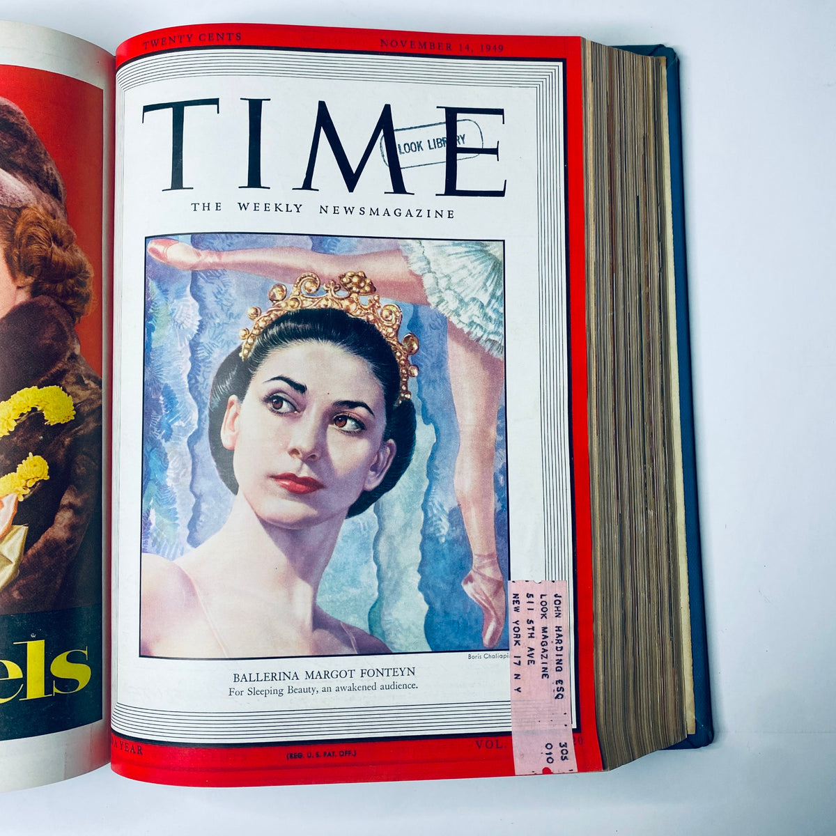 Time Magazine Library Bound Weekly  October 3, 1949 - December 26, 1949