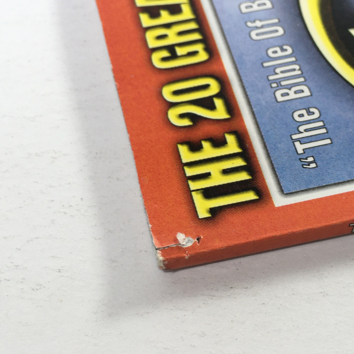 Close-up view of The Ring Boxing Magazine September 2002, displaying minor edge wear and details, including the magazine's title and issue number.