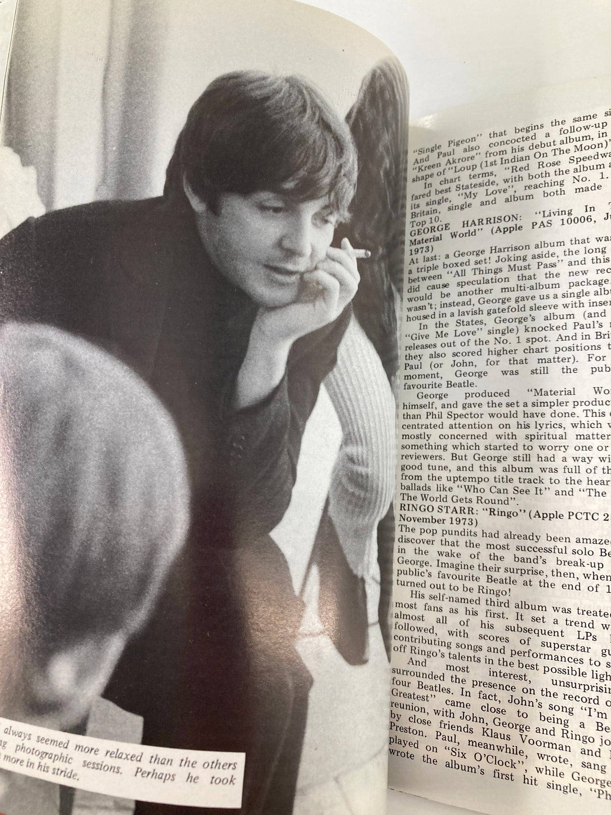 The Beatles Book Monthly Magazine November 1988 No. 151 featuring Paul McCartney on the cover, showcasing a close-up black and white image of McCartney deep in thought during a photographic session, highlighting the essence of The Beatles' legacy in music history.