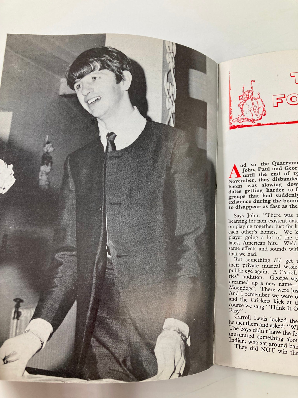 The Beatles Book Monthly Magazine July 1976 Issue #3, with a candid photograph of Ringo Starr, highlighting his charisma and presence.