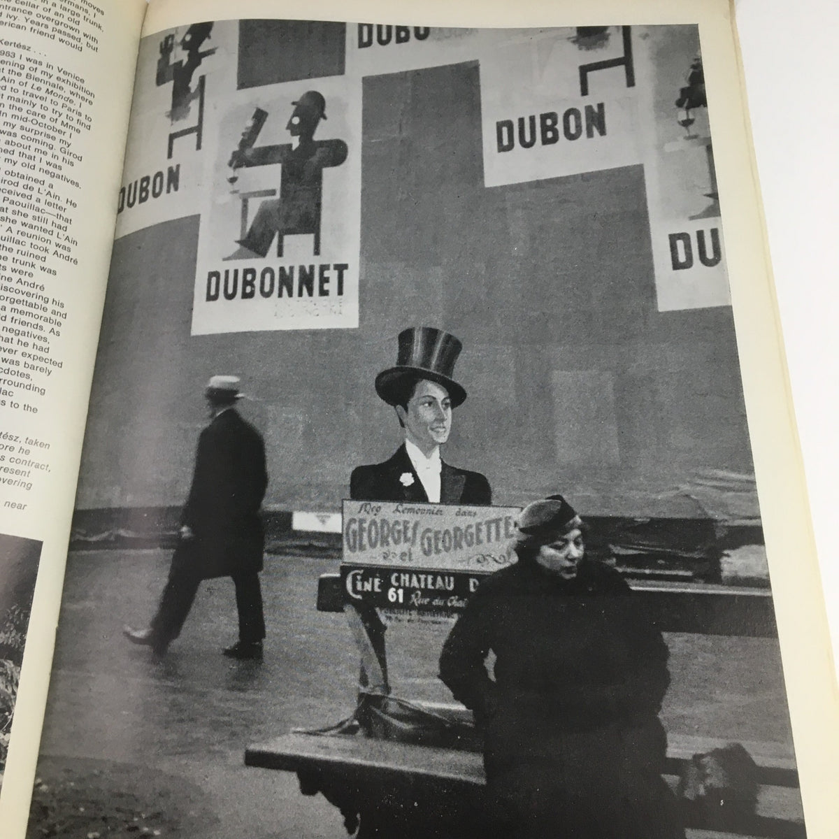 Creative Camera Magazine August 1969 featuring a photograph of a man in a top hat and a woman with a sign, highlighting Gary Winogrand's work.