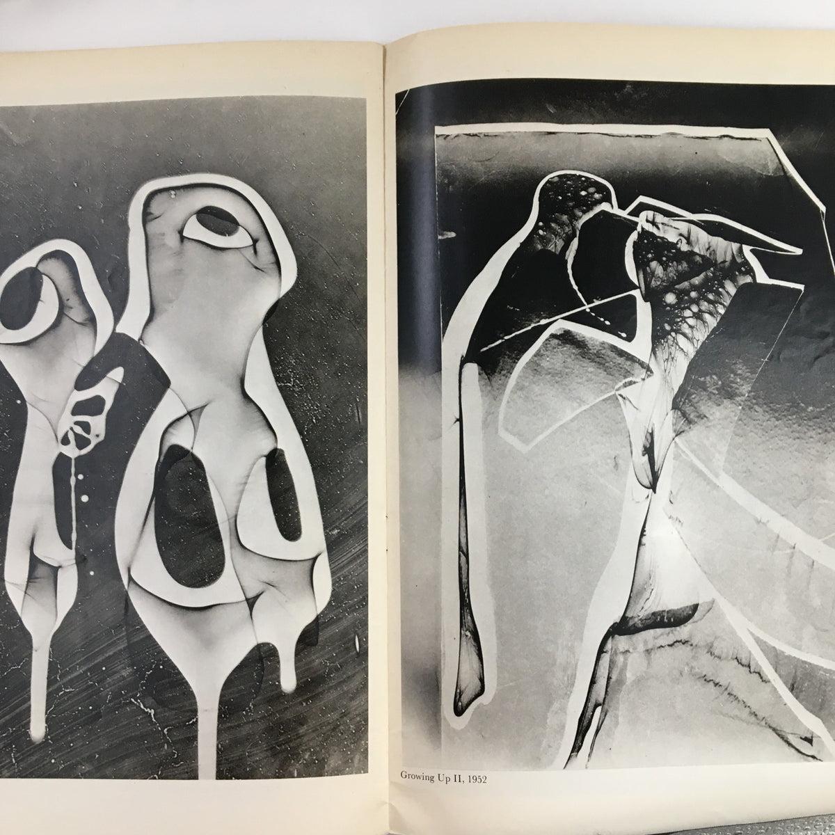 Creative Camera Magazine April 1976, presenting artistic photography from 1952, focusing on abstract shapes and forms, showcasing the evolution of visual expression.