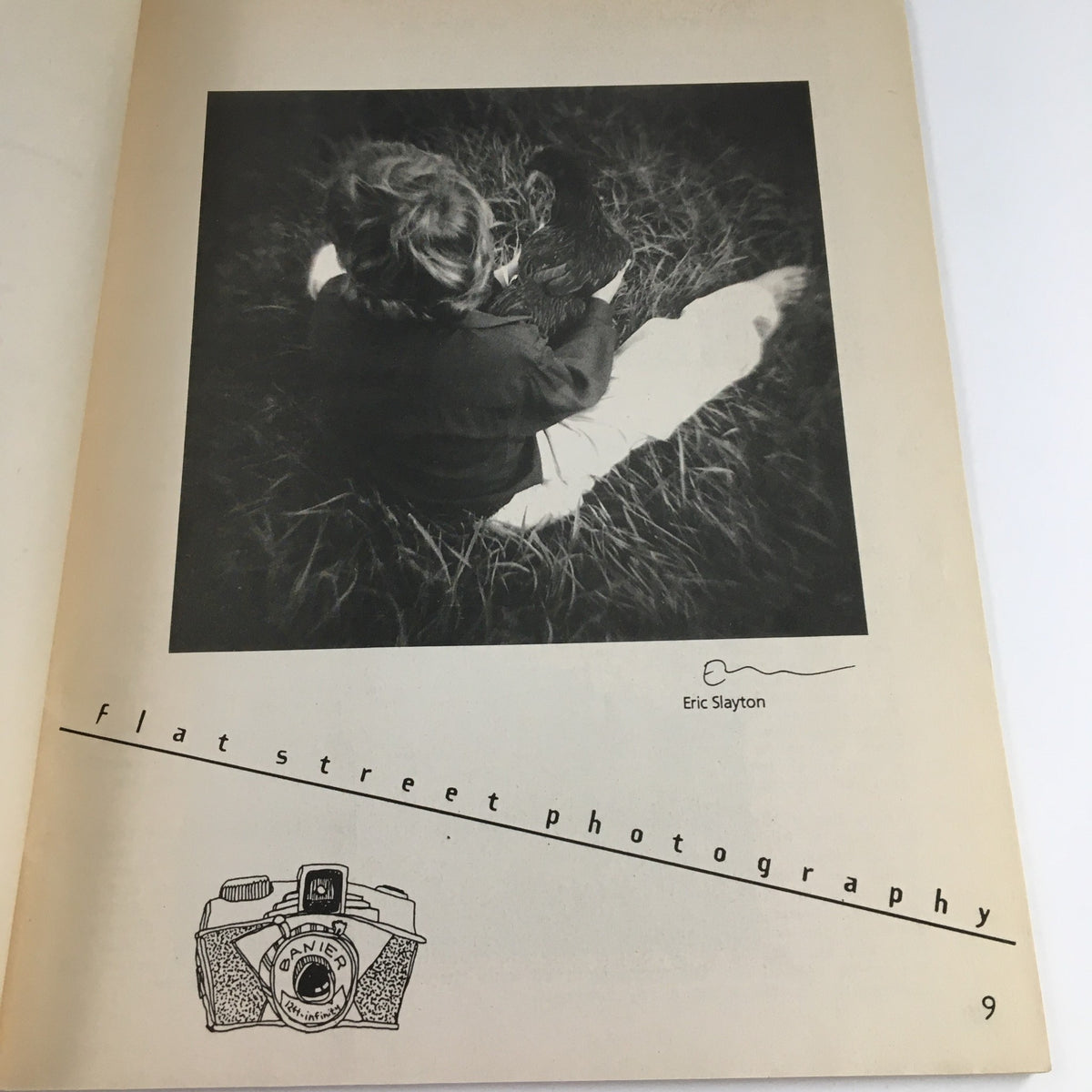 Page from Inside Shots Magazine 2000 #68 displaying a photograph by Eric Slayton, highlighting a young girl holding a duck in a natural setting.