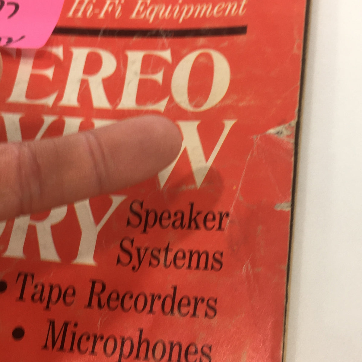Detailed view of the front cover of the Vintage Audio & Music Magazine September 1969, highlighting the title 'Stereo Preview Directory' and various audio equipment categories.