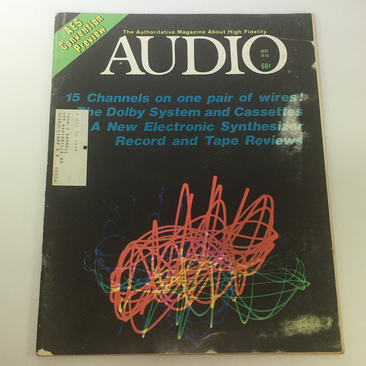 Vintage Audio & Music Magazine May 1970 - New Electronic Synthesizer