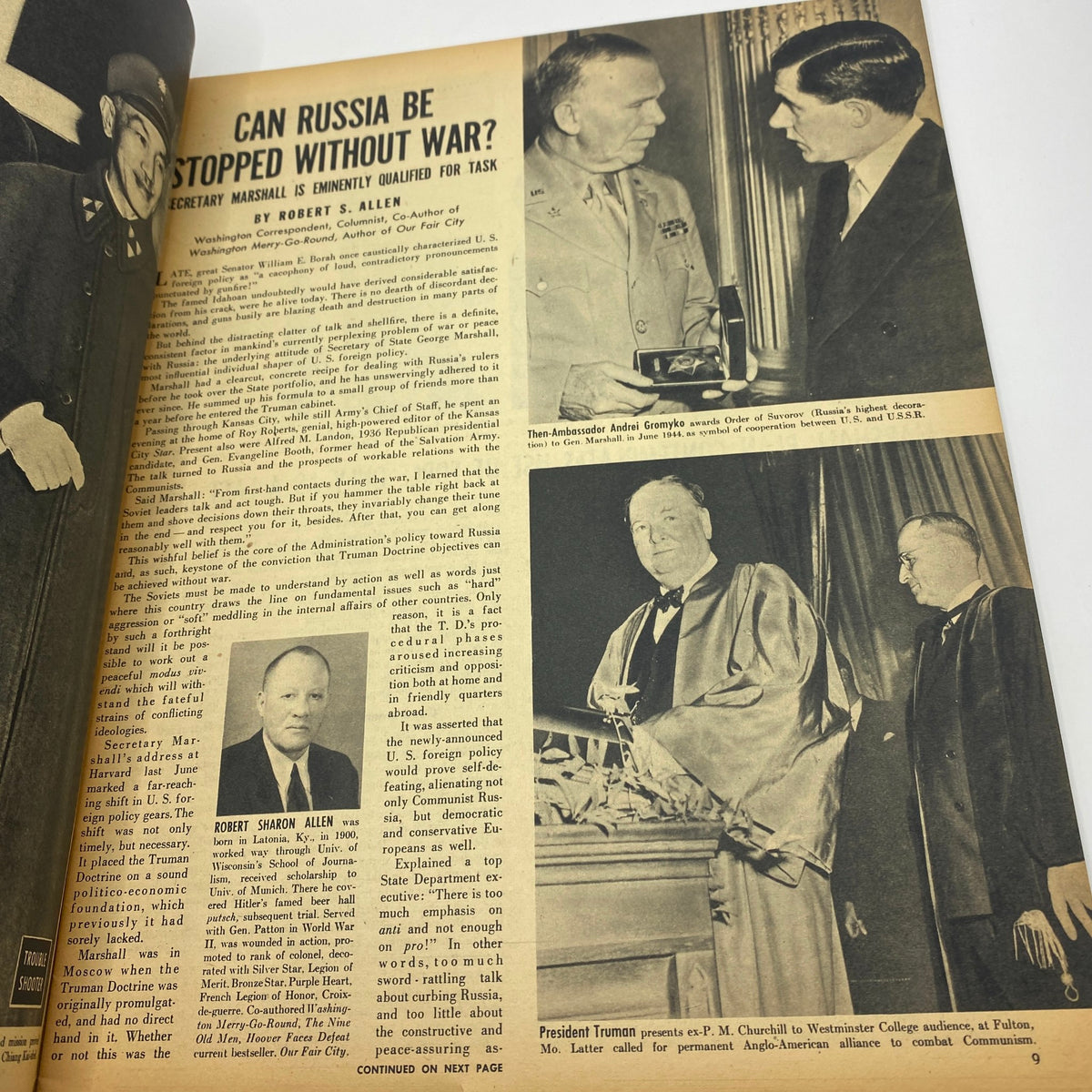 Vintage See Magazine November 1947 Vol 6 No. 6 Chris Holly No Label