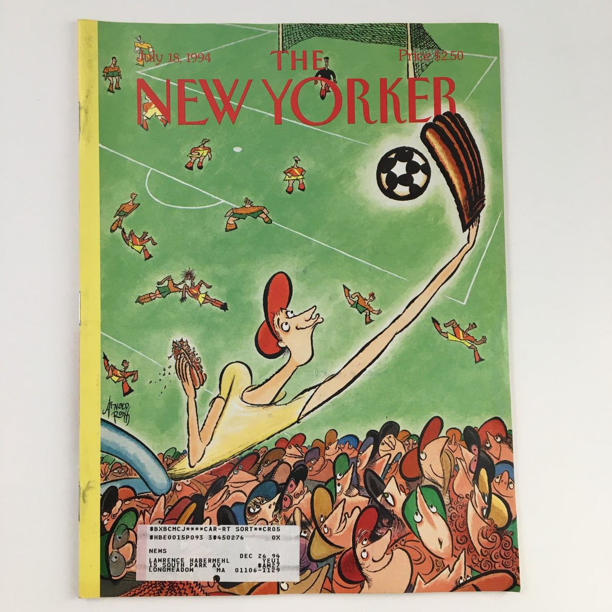 The New Yorker July 18 1994 Full Magazine Theme Cover by Arnold Roth