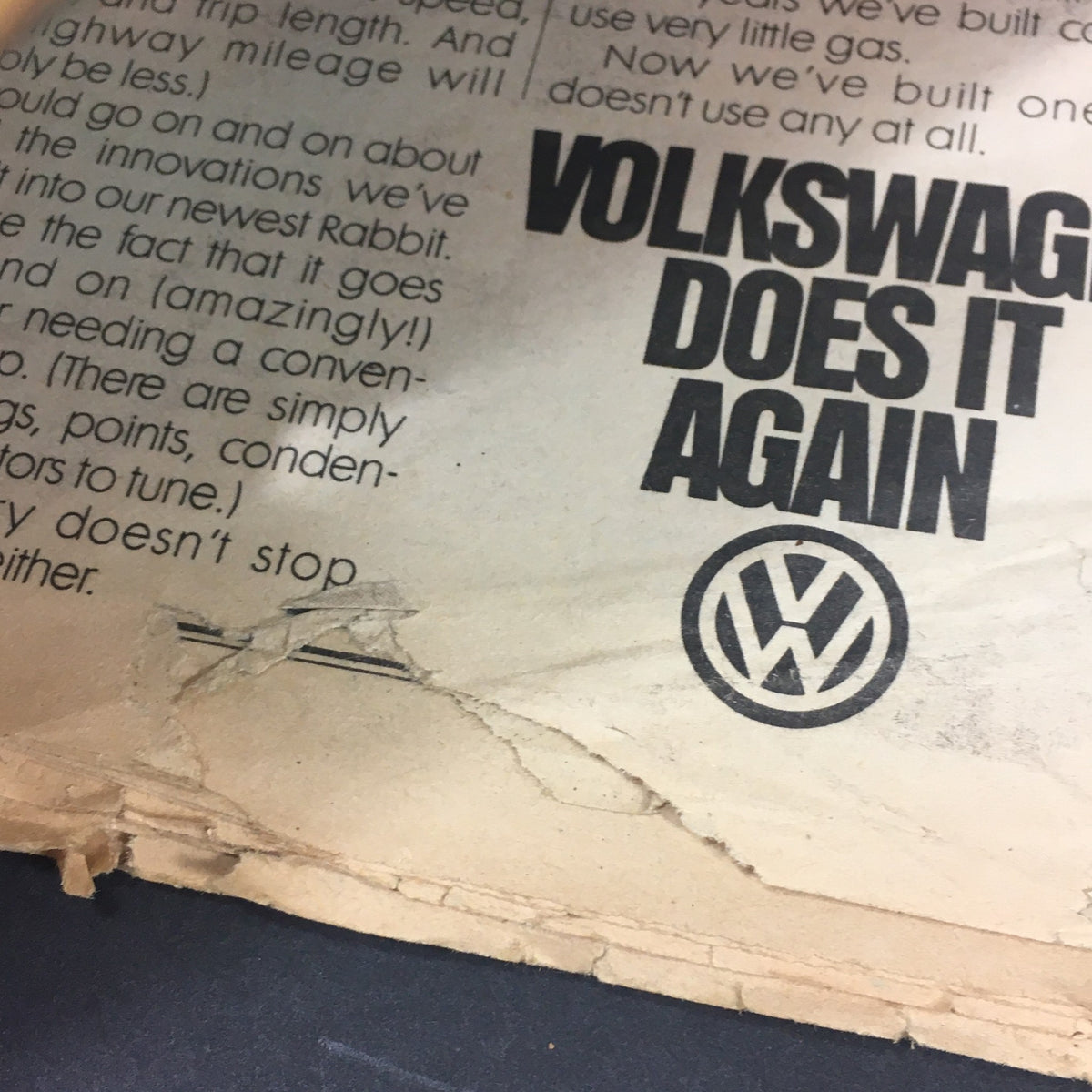 Another view of the back cover of the Vintage Rolling Stone magazine February 22, 1979, showing wear and tear, demonstrating its vintage character and connection to the memorable Blues Brothers film.