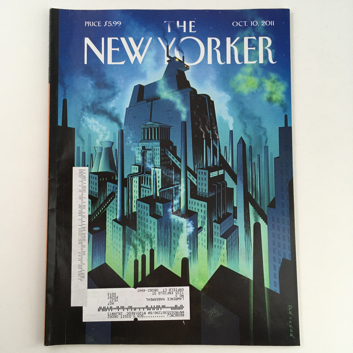 The New Yorker Magazine October 10 2011 First Bitcoin Article VG
