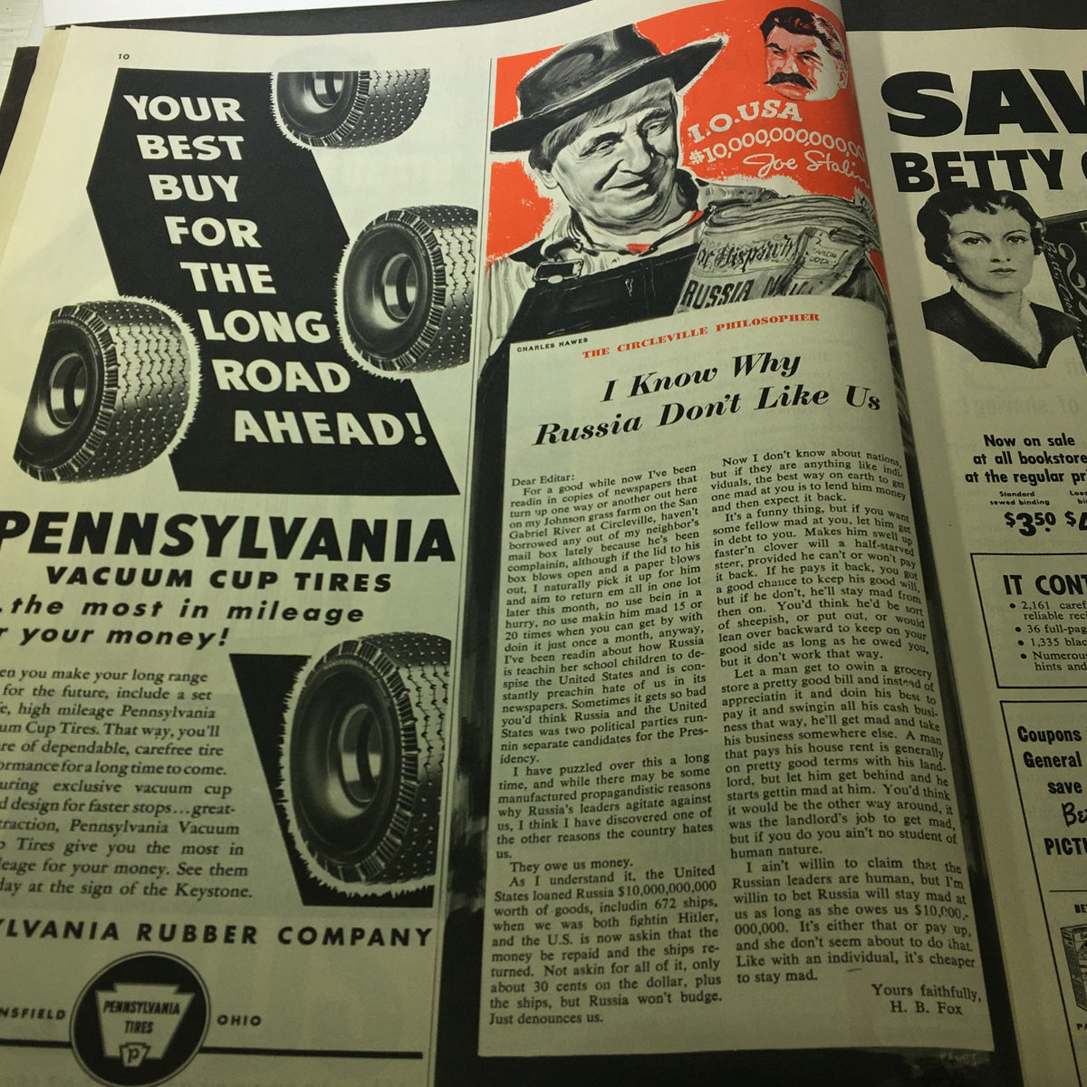 Vintage Collier's Magazine June 2 1951 Big Business Must Help Our Colleges