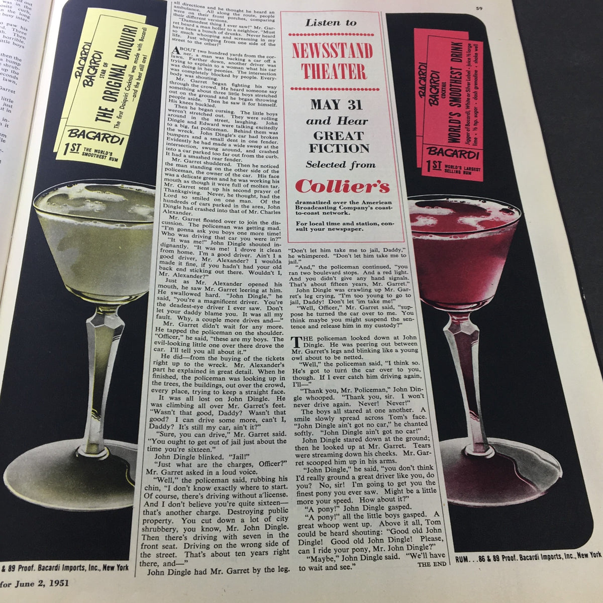 Vintage Collier's Magazine June 2 1951 Big Business Must Help Our Colleges