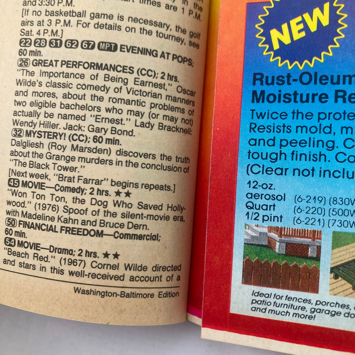Interior page of TV Guide Magazine June 4 1988, showcasing program listings and advertisements, illustrating television options during that week in a vintage format.