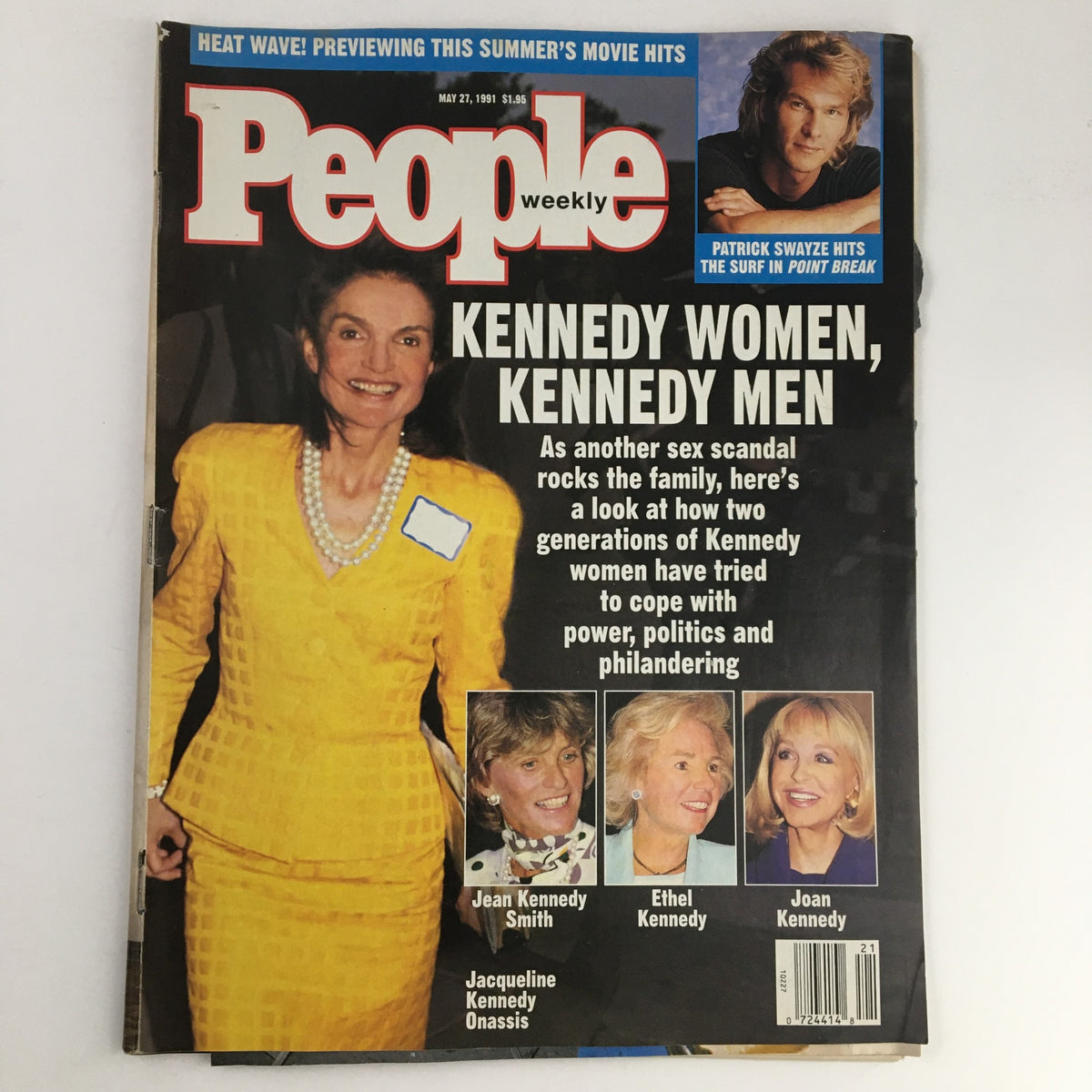 People Weekly Magazine May 27 1991 Jackie Kennedy, Jean Kennedy Smith No Label