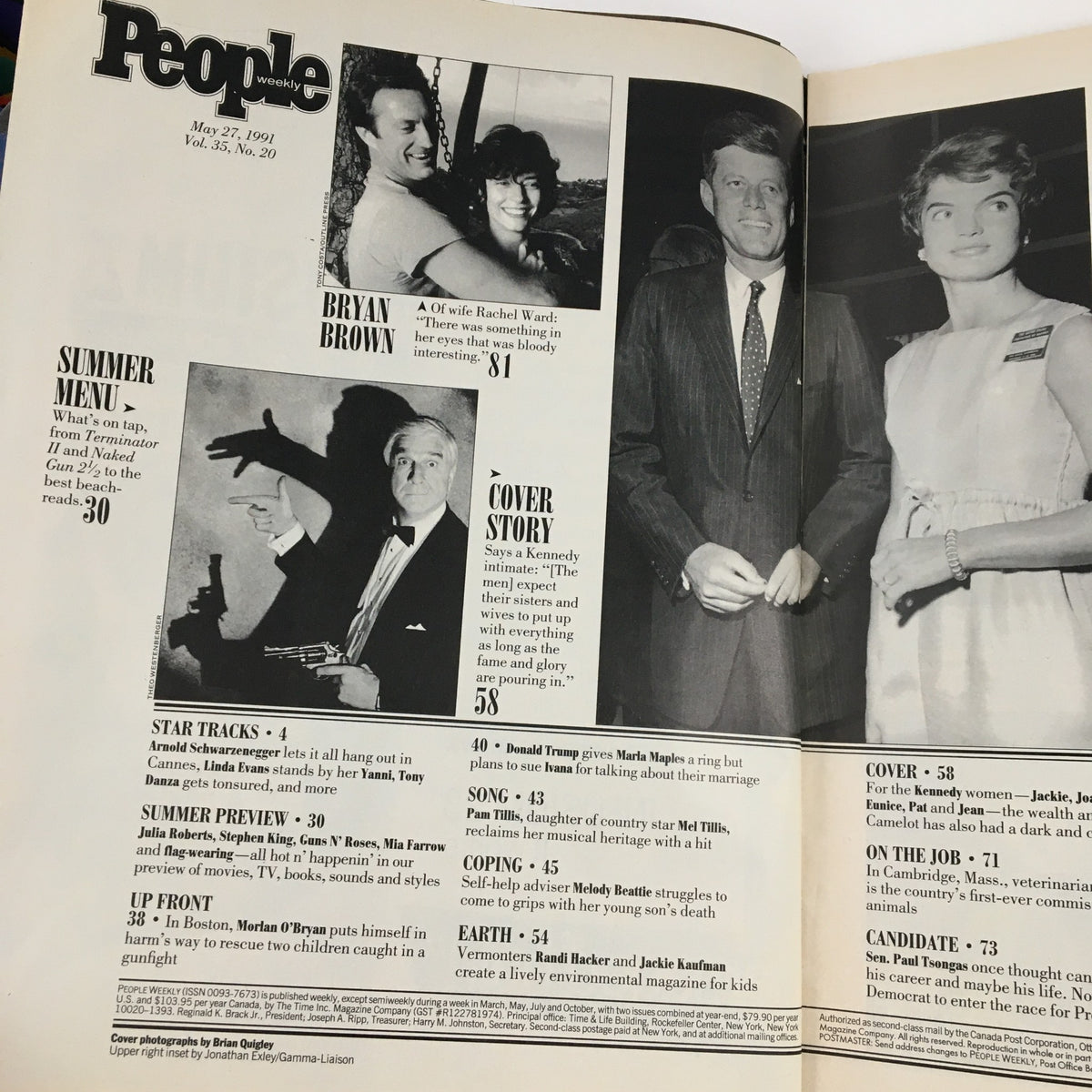People Weekly Magazine May 27 1991 Jackie Kennedy, Jean Kennedy Smith No Label