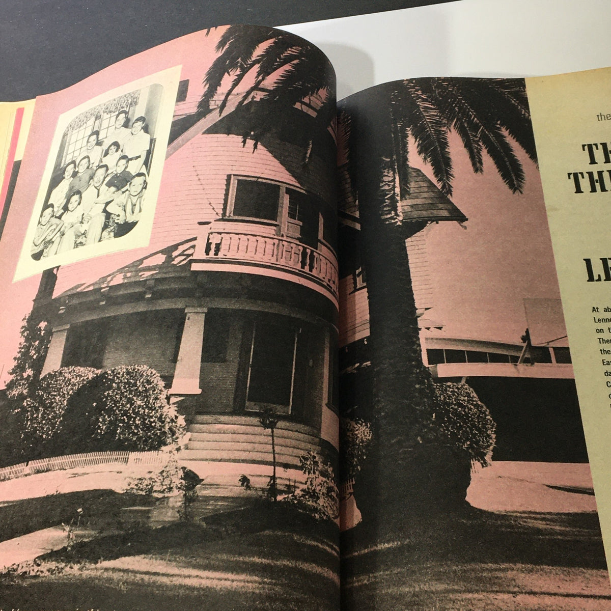 Vintage Photoplay Magazine May 1967 - A highlighted house from the magazine, representing classic cinema history.
