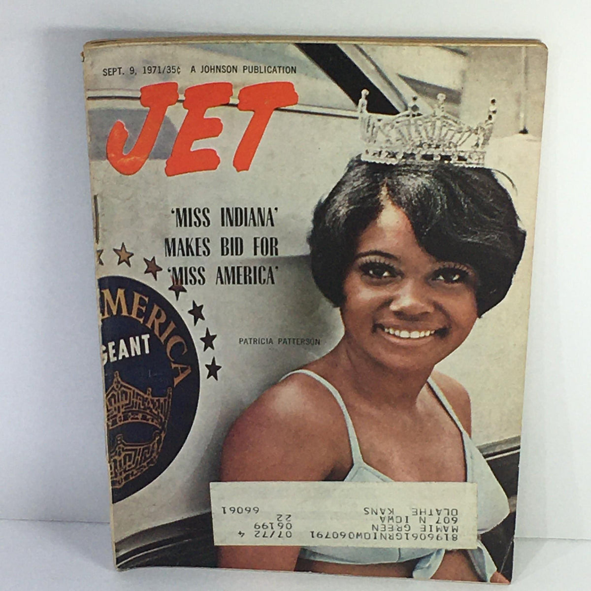 Cover of Jet Magazine dated September 9, 1979, featuring 'Miss Indiana' who is making a bid for 'Miss America'. The cover displays a smiling young woman wearing a crown, representing beauty pageantry in the late 1970s.