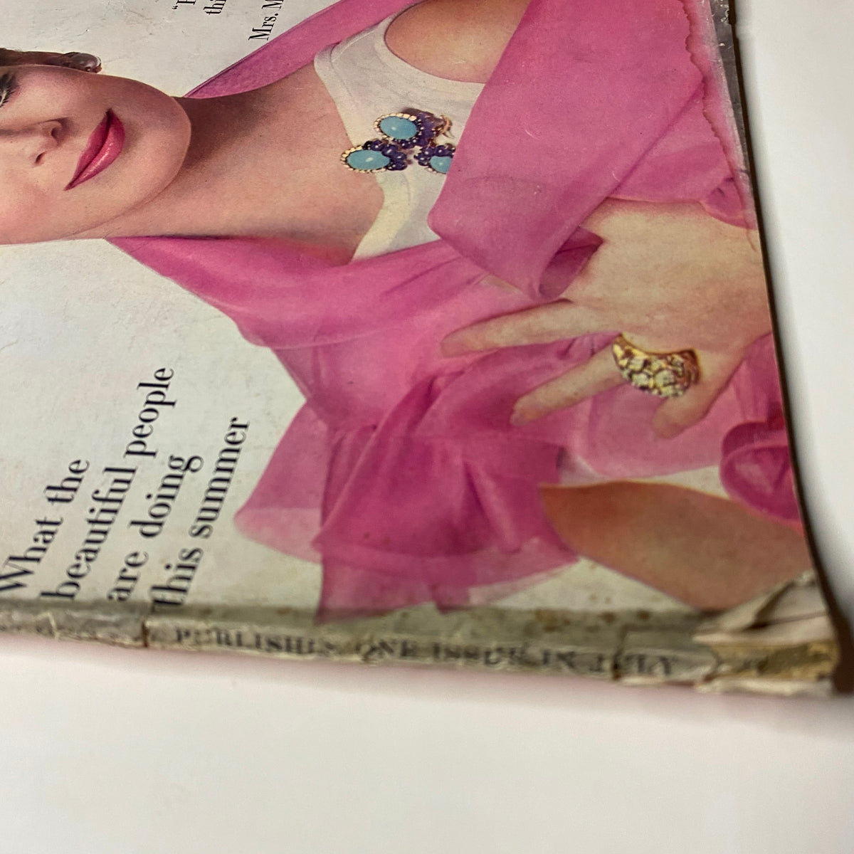 Cover of Vogue Magazine July 1962 featuring Anne De Zogheb, styled with summer fashion and vibrant accessories, photographed by Bert Stern.