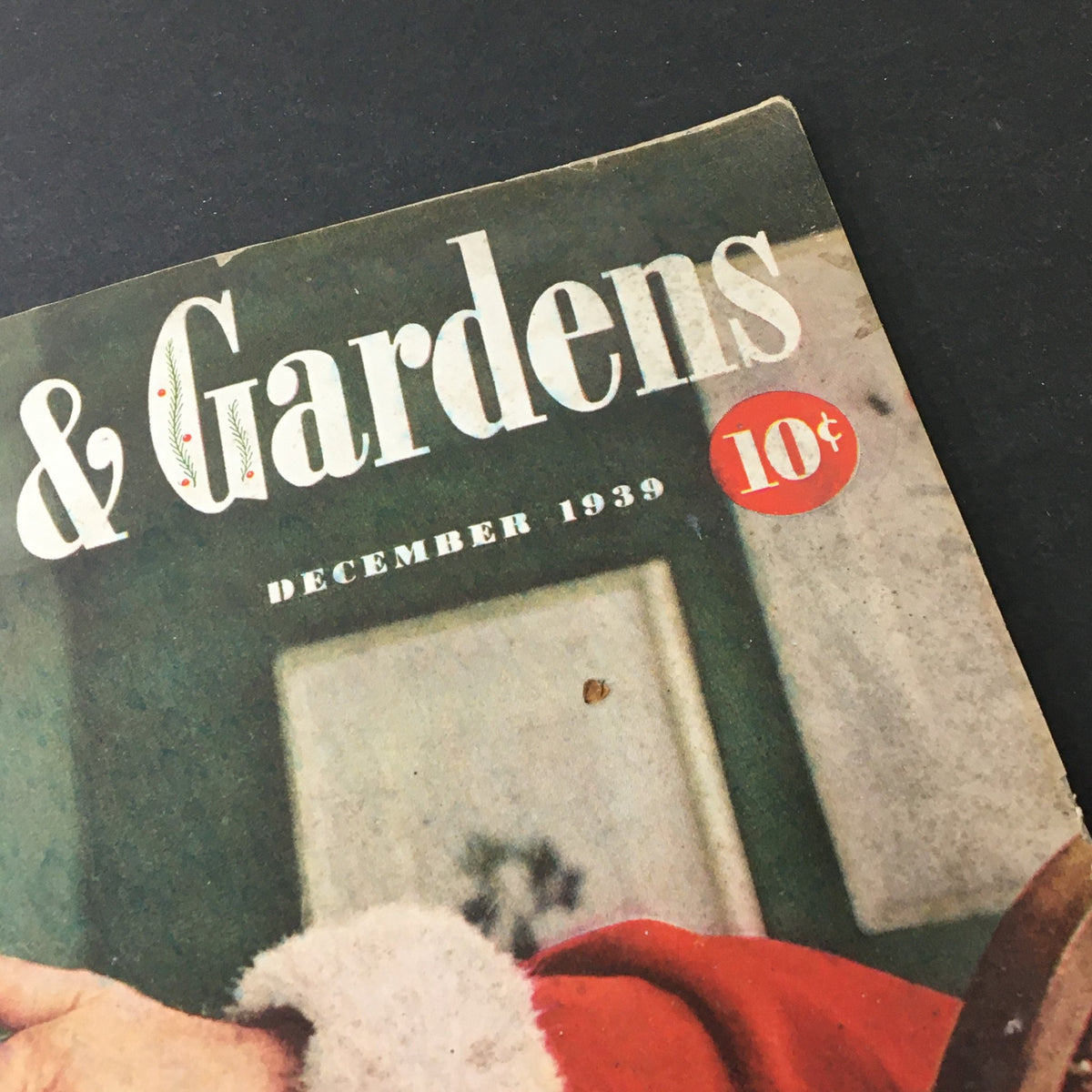 Vintage Better Homes & Gardens December 1939 Vol 18 #4 Make Your Own Pine-Cone