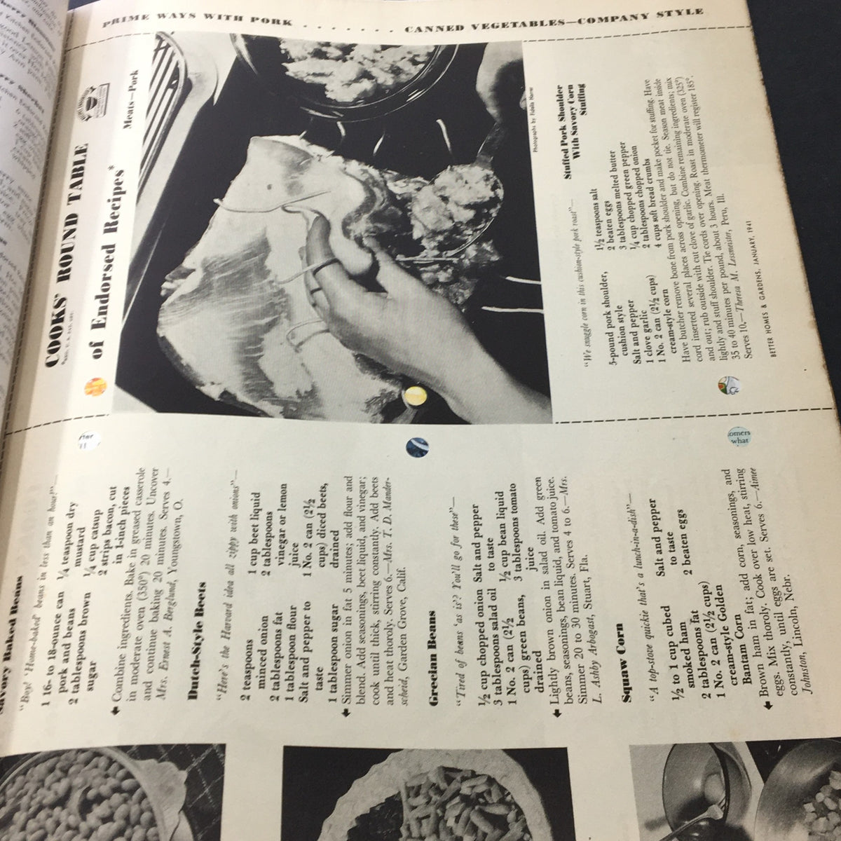 Vintage Better Homes & Gardens Vol 19 #5 January 1941 Bargains for Your Linen Closet