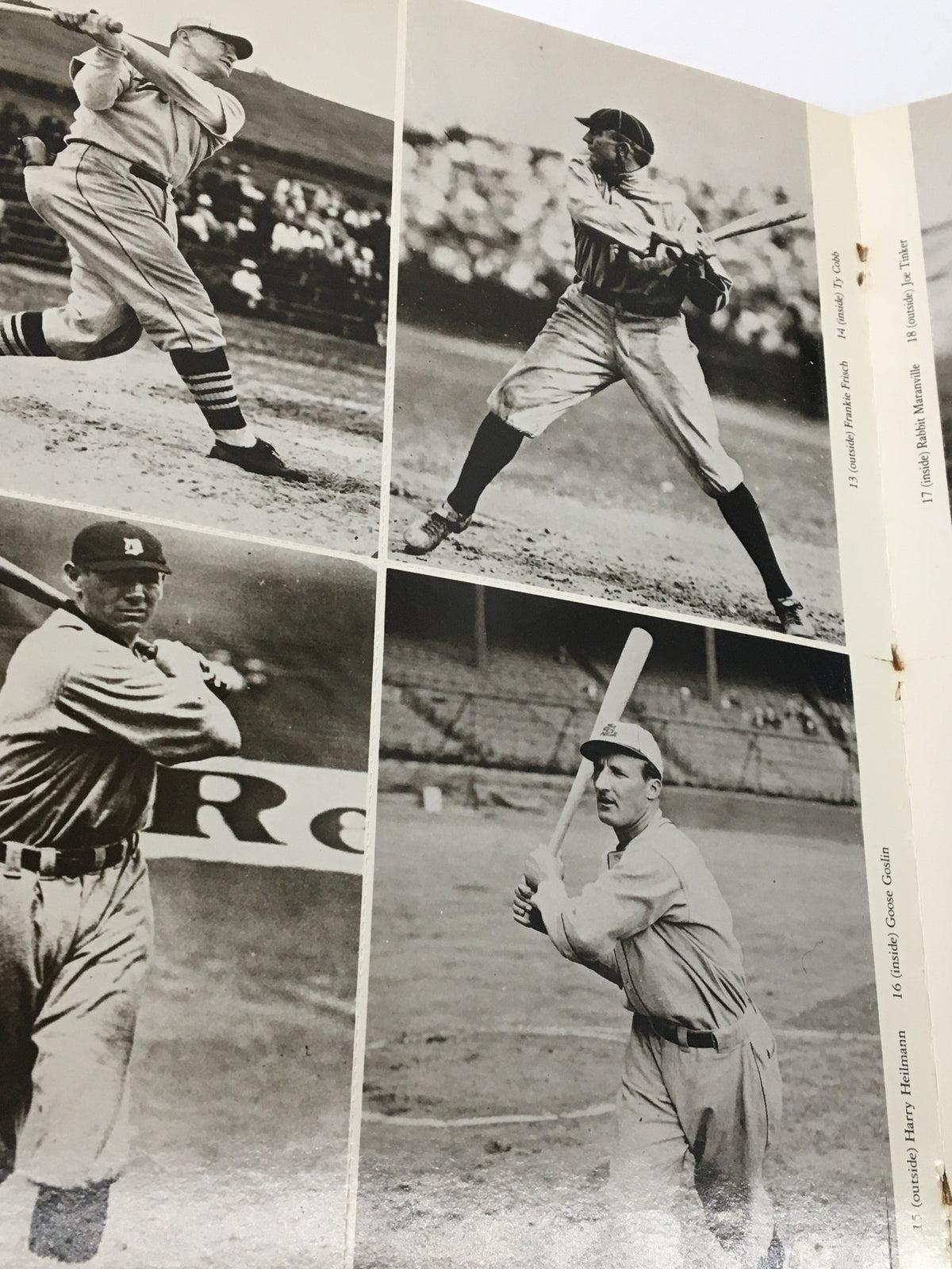 1978 Great Baseball Players Magazine featuring four legendary baseball icons at bat, celebrating their contributions to America's pastime.