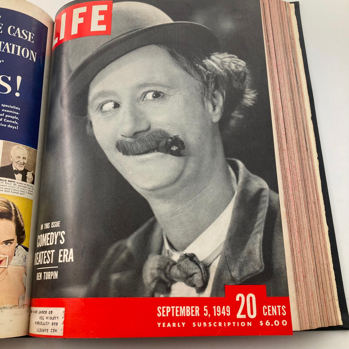 Vintage 1949 Bound Life Magazine July - September Complete Fairfield Countyf