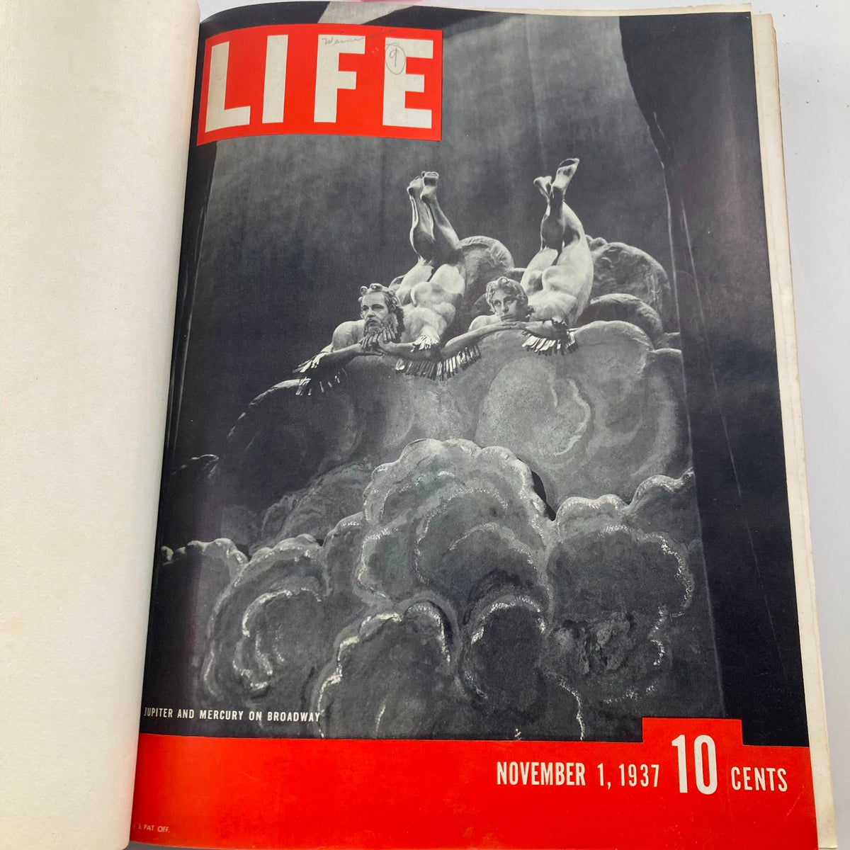 Vintage 1937 Bound Life Magazine November - December Weekly Issue