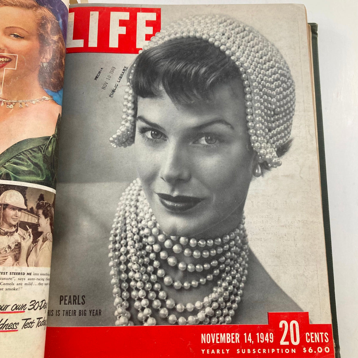 Vintage 1949 Bound Life Magazine November - December Complete Weekly Issue